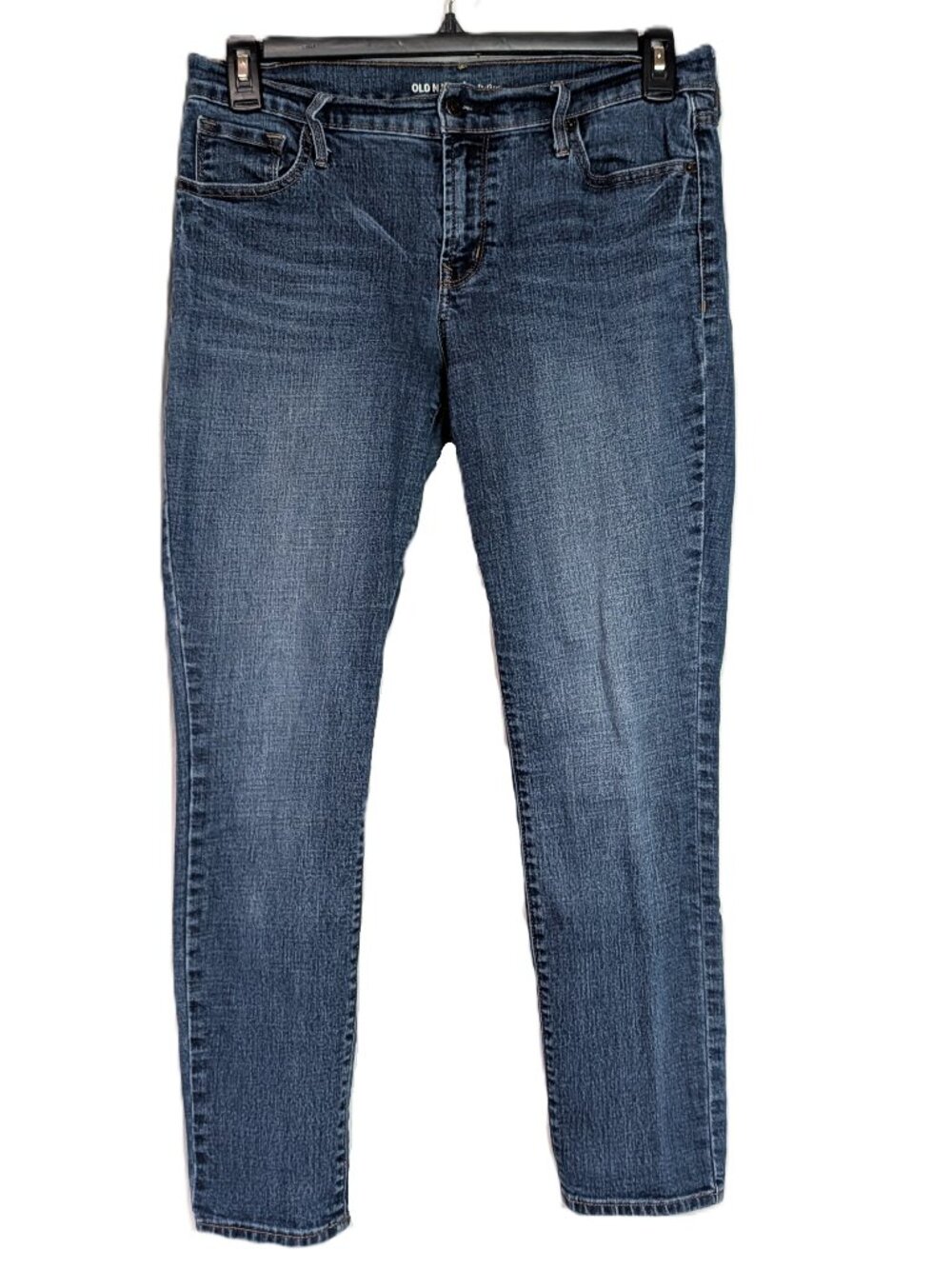 Old Navy The Original Skinny Jeans Mid Rise Medium Wash 10 Short